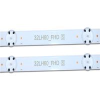 New kit 40PCS 7LED 615mm LED blacklight strip for LG 32LH604V 32LH530V 32LH60_FHD_A 32LH60_FHD S L SSC_32inch_FHD_REV01_151102