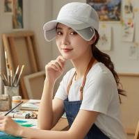 Topi Baseball Topi Pancing Topi Anti UV Bersayap Versi Jepang