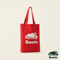 Roots配件-經典海狸帆布包-紅色