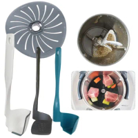 Rotate Spatula and Blade Cover for Thermomix Portioning Food Processor Kitchen Rotating Scraper