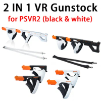 for PSVR2 Gun Stock VR Controller Case Pistol Machine Gun Case Grip Enhanced Sports Shooting for PlayStation VR2 Accessories