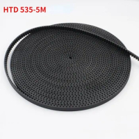 Arc HTD 5M Timing belt C=535 thickening type width15mm Teeth 107 synchronous Belt 535-5M