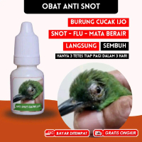Obat Anti Snot dan CRD Cucak Ijo Lovebird Kenari Kacer Murai Batu dan Burung Kicau lainnya