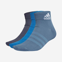 Adidas Light ANK 3PP [HE4998] 短筒襪 腳踝襪 棉質 舒適 三雙入 運動 休閒 愛迪達 藍