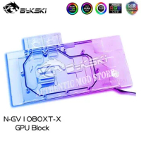 Bykski N-GV1080XT-X,GPU Water Block For GIGABYTE GTX1080 GTX1070 GTX1060 Xtreme GAMING Graphics Card,VGA Block,GPU Cooler