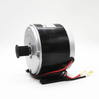 MY1016 250W 300W 12V 24V DC gear brush motor Electric bicycle scooter Modified motor scooter tricycle