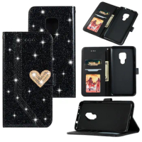 Fashion Glitter Leather Wallet Card Slots Flip Case For Huawei Mate10 Mate10Pro Mate10Lite Mate20 Mate20Pro Mate20Lite