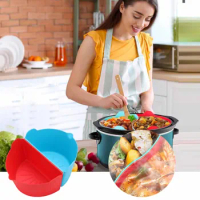 Silicone Slow Cooker Slow Cooker Partition Tank Slow Cooker Silicone Divider Slow Cooker Silicone Tank Place Mats Outdoor