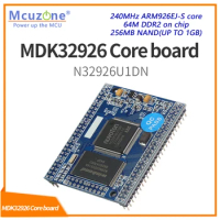MDK32926 Core board N32926U1DN,64MB DDR2,16MB NOR,256MB NAND,Camera,MAC,JPEG, H.264 codec, Audio, Linux HS USB