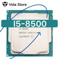 Core i5-8500, i5 8500, 3.0GHz, Used, Six Cores, Six Wire, CPU, 9M, 65W, LGA 1151