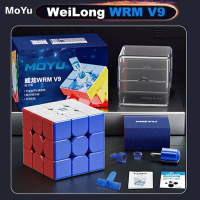 MOYU WEILONG WRM V9 ลูกบาศก์แม่เหล็กแมจเลฟ 3x3 ระดับมืออาชีพ 3×3 ของเล่นพัฒนาสมองสำหรับเด็ก ของขวัญ