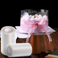 Viral Dekorasi Cake Miki Film Transparant Kue Mousse Cake Surround Collar 15cm 10 Meter - MH08 - Tra