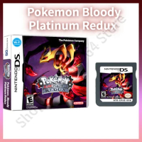 Game Cartridges Pokemon Bloody Platinum Redux NDS Game Card Englis Version