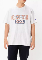 CHAMPION MIDWEIGHTTEE เสื้อยืด T79497 5869YB-2UC ผู้ชาย GREY