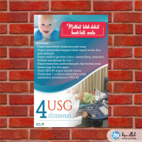 Poster Kesehatan USG 4 Dimensi