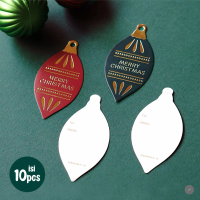 Hang Tag Christmas Ucapan Tag Natal (OVAL)