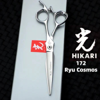 Japan Imported HIKARI Professional Barber Scissors Light Cut 6.3 Inches 172 Molybdenum Steel Structure Hair Stylist Special