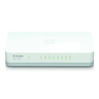 【D-Link】DGS-1008A 8埠 10/100/1000Mbps 高速交換器乙太網路交換器 switch hub(加購價)