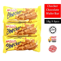 24pcs Apollo Checker Coklat Wafer Bar (1788)