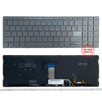New US Keyboard Backlit for ASUS VivoBook 15 X513 S5600 S533 M513 M5600IA V5050E Q15 E510 Silver backlight