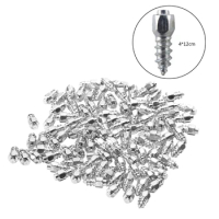 100Pcs Tire Anti-slip Screws Snow Days Safety Studs for Motorcycle Bicycle Wheel Hiking Shoes Anti-ice Spikes