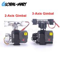 RTF FPV 3-AXIS / 2-AXIS Brushless Gimbal Board for Gopro3 4 Gopro Hero 5 6 Gopro session SJ4000 Camera RC Drones