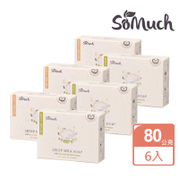 【壽滿趣】Somuch紐西蘭綿羊乳護膚皂80gm(麥蘆卡蜂蜜3+乳油木果3)