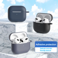 Earbuds Protective Case for AirPods 3rd Gen Silicone Earphone Cases with Hook Hole AirPods 3 Case for Apple Headphones Ear Pads