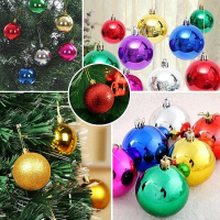 Balonasia Hiasan Bola Natal / Dekorasi Pohon Natal / Gantungan Pohon Natal