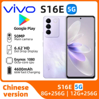 Vivo S16e 5g SmartPhone CPU Exynos 1080 6.62inch AMOLED 120hz Screen 50MP Camera 4600mAh 66W Charge Android Original Used Phone