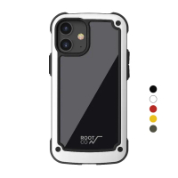 【ROOT CO.】iPhone 12 mini(Tough &amp; Basic 透明背板軍規防摔手機保護殼 - 共五色)