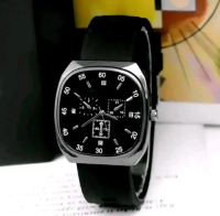 Promo Jam Tangan Korean Style Kekinian Tali Rubber Jam Tangan Priadan Wanita Kekinian