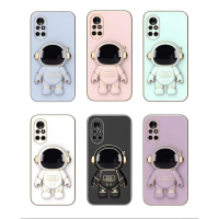 REDMI A1 9A 9C 9T 10A NOTE 9S 9 10S 10 11S 11 PRO Fold Stereoscopic Astronaut Bracket Soft Case
