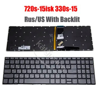 Original Russian US Keyboard for Lenovo IdeaPad 720s-15isk 330S-15 330S-15ARR 330S-15AST 330S-15IKB With Backlit