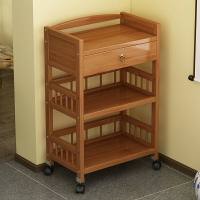 茶水架可移動多功能新中式棋牌室邊角桌餐邊櫃放茶葉儲物櫃置物架