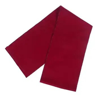 128*15CM Piano Keyboard Dust Cover Key Cover Cloth Piano Covers (Red)
