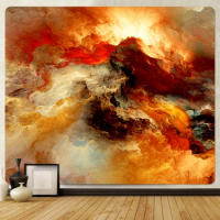 7 Color Clouds Home Decoration Art Tapestry Bohemian Yoga Mat Hippie Travel Mattress Large Size Background Wall