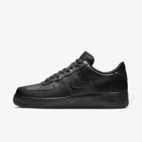 【NIKE 耐吉】運動鞋 男鞋 女鞋 休閒鞋 AF1 AIR FORCE 1 07 黑 CW2288-001