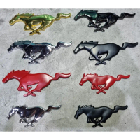 โลโก้ม้า ฟอร์ด แต่งรถยนต์ มีกาว / ขาติดกระจังหน้า FORD ranger raptor everest Mustang GT Running Hors