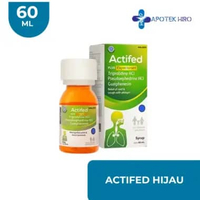 ACTIFED SYRUP 60 ML ACTIFED HIJAU