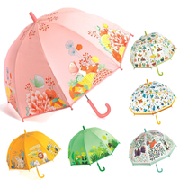 法國 DJECO 智荷 雨傘 (10款) 藝術插畫透明雨傘 兒童雨傘 7051