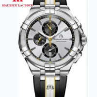 Top Selling Maurice Lacroix Aikon Vikings Quartz Watch Men Limited Edition Chronograph Watch for Men Clock Relogio Masculino