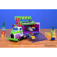【Fun心玩】DS87794 麗嬰 日本 TAKARA TOMY 玩具總動員 巴斯收納車(未附小車) 貨櫃車 生日 禮物