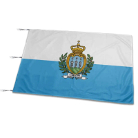 Bendera San Marino (Bendera Negara) - Ukuran Lengkap (Kecil, Sedang, Besar) - MC Printing