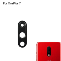 High quality For OnePlus 7 Back Rear Camera Glass Lens test good For One plus 7 Replacement Parts For Oneplus7