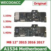 Original A1534 Motherboard 820-00045-A 820-00244-A 820-00687-A For Macbook 12" A1534 Logic Board 2015 2016 2017 Year