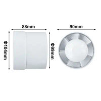 Inline Extractor Fan Extractor Fan High Performance 100 125 150mm In line Extractor Fan for Bathroom and Kitchen