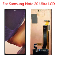 AMOLED Note 20 Ultra 5G N986 LCD Display For Samsung Galaxy Note 20 Ultra N985 N985F Touch Screen Digitizer Replcement LCD