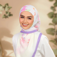Tigerorchids - Isla Tudung Bawal Cotton - 45 inch Square Hijab