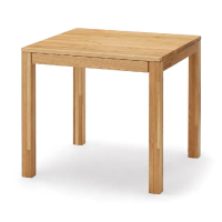 【MUJI 無印良品】節眼木製餐桌/附抽屜/橡木/寬80CM(大型家具配送)